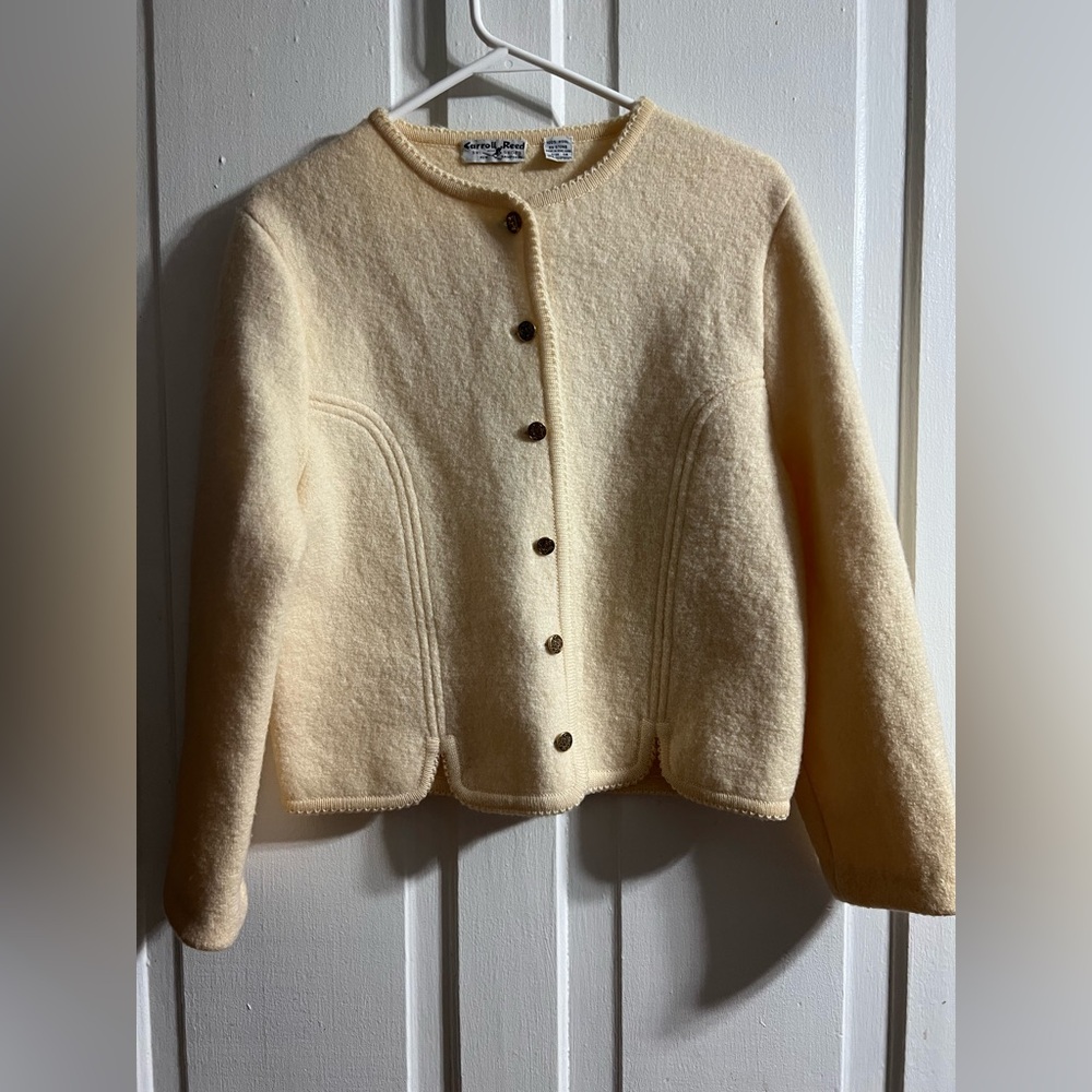 Cream Wool Women's Sweater